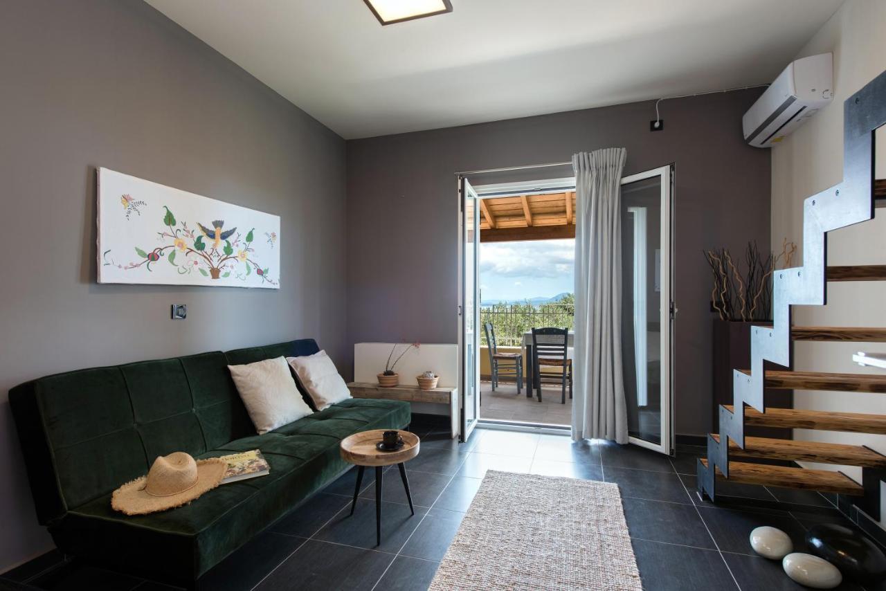 Villa Terra Rossa By Konnect, Views To Ionian Sea Spartylas Esterno foto